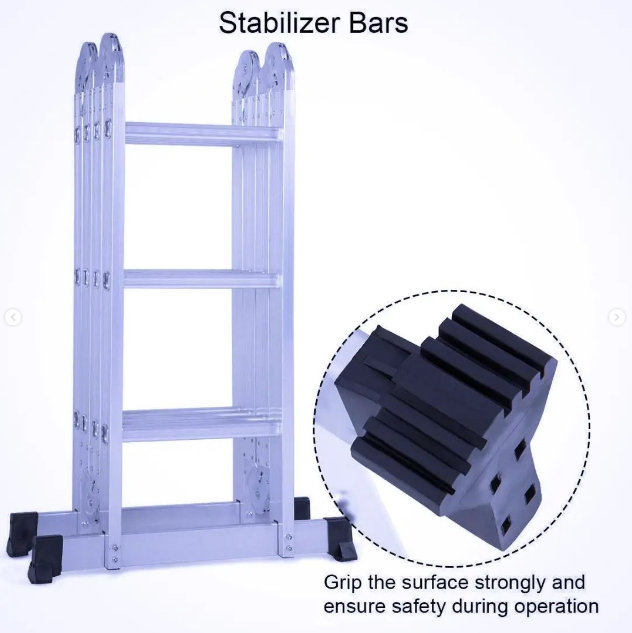 Equal Foldable Multipurpose Aluminum Super Ladder.