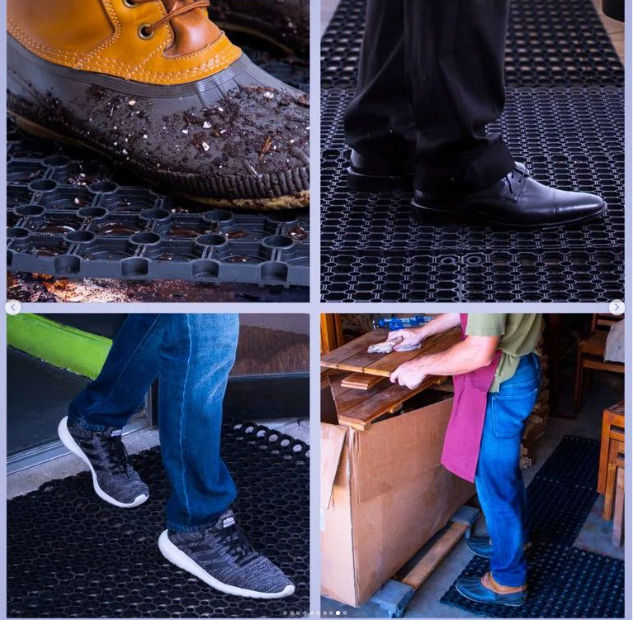 Hollow Rubber Anti- Slip Mat - Image 9