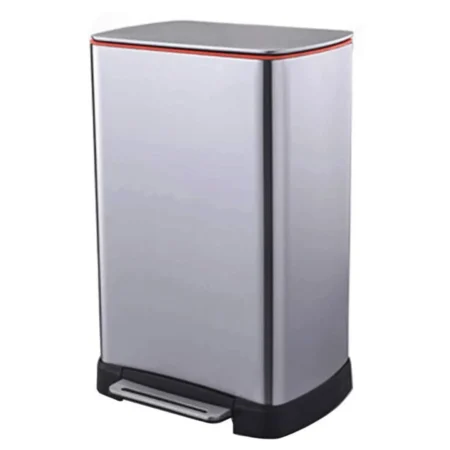 Stainless Steel Step Trash Bin with Control System Pedal – 20L
