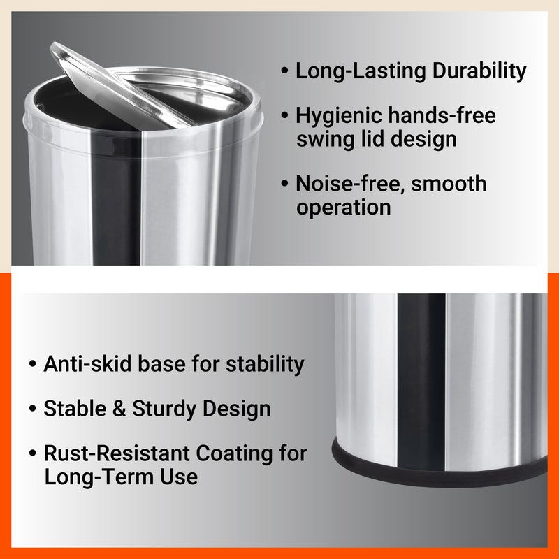 Swing Top Dustbin - Image 9