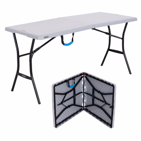 5 Foot Fold In Half Table