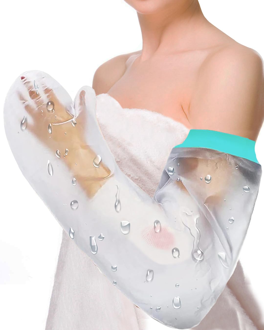 Waterproof Arm Cast Cover (Reusable PVC Sleeve)