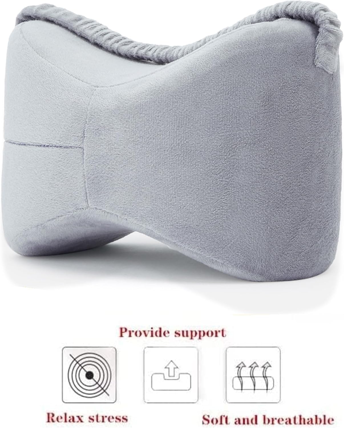 Orthopedic Knee Pillow with Strap - Image 8
