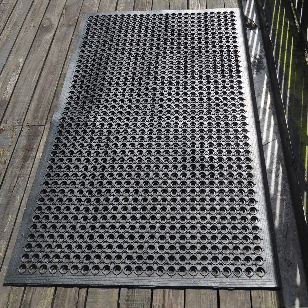 Outdoor Rubber Drainage Floor Mat - Image 8