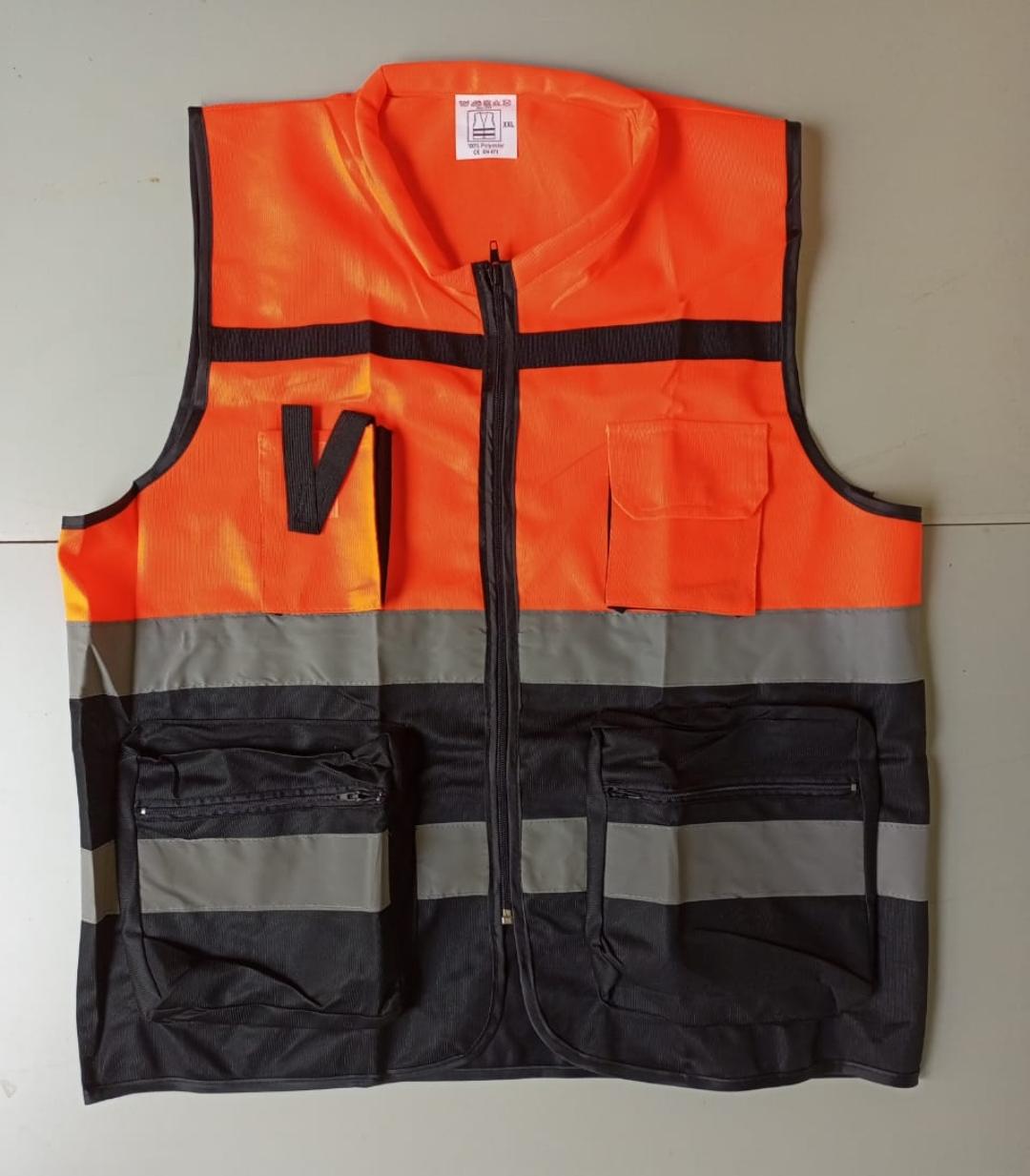 Unisex Executive High Visibility Reflective Safety Vest - Image 3