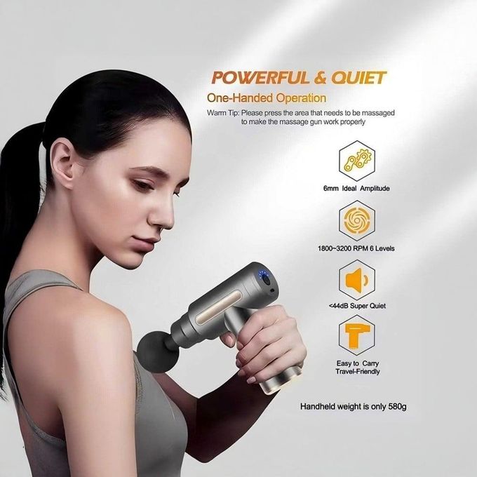 4 Heads Massage Gun - Image 4
