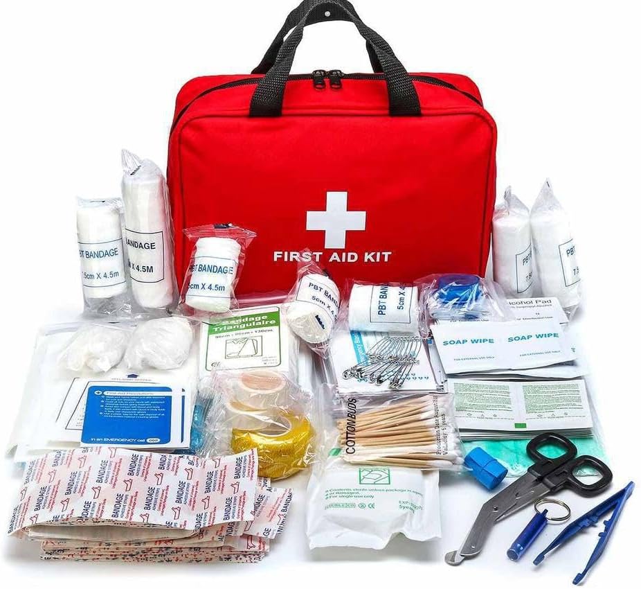 Comprehensive General Purpose Canvas First Aid Kit for 50 Persons - 31 Essential items - Image 4