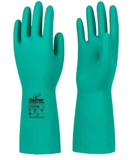 Heavy Duty Industrial Reusable Nitrile Gloves