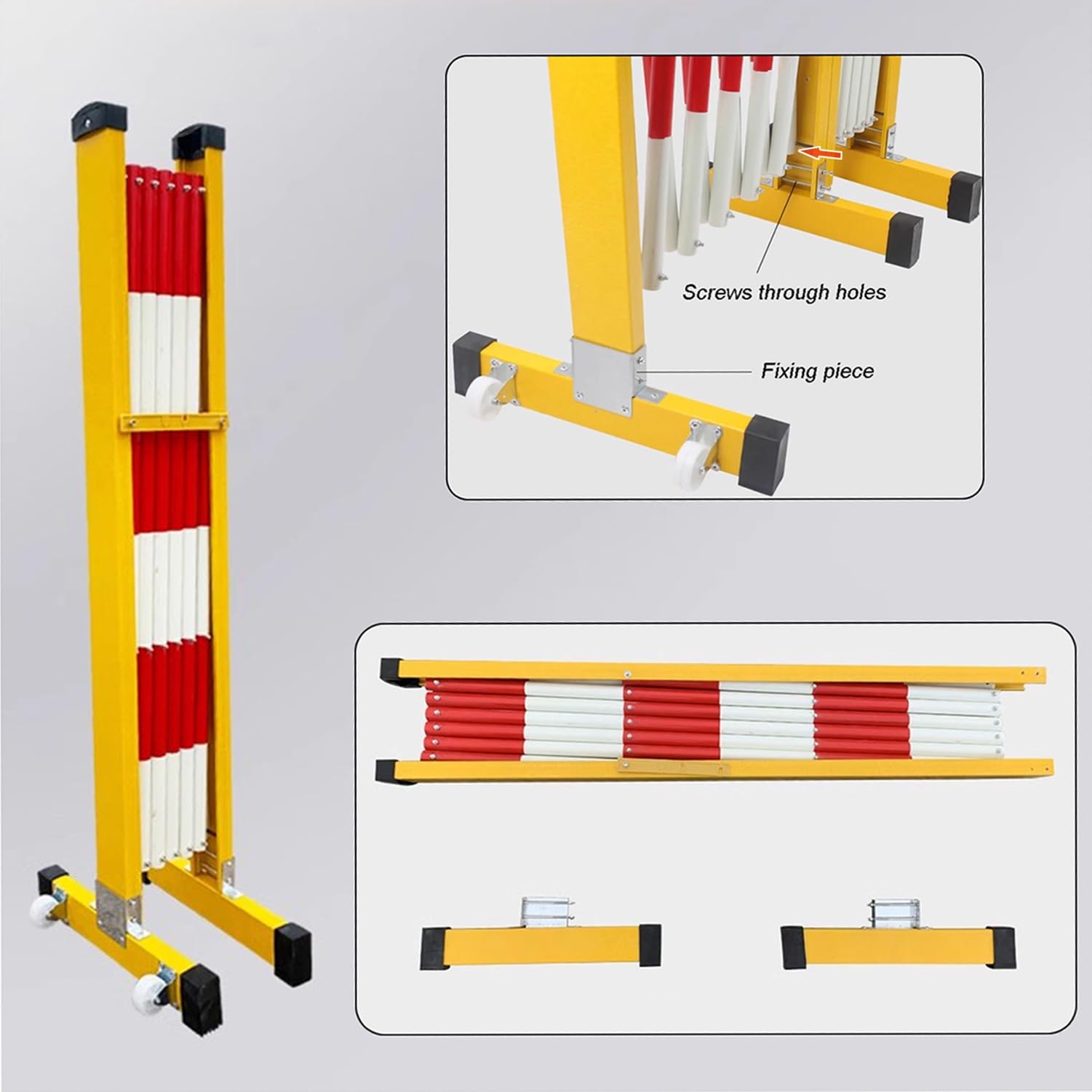 Expandable Mobile Traffic Barricade (1.2m x 2.5m) - Image 10