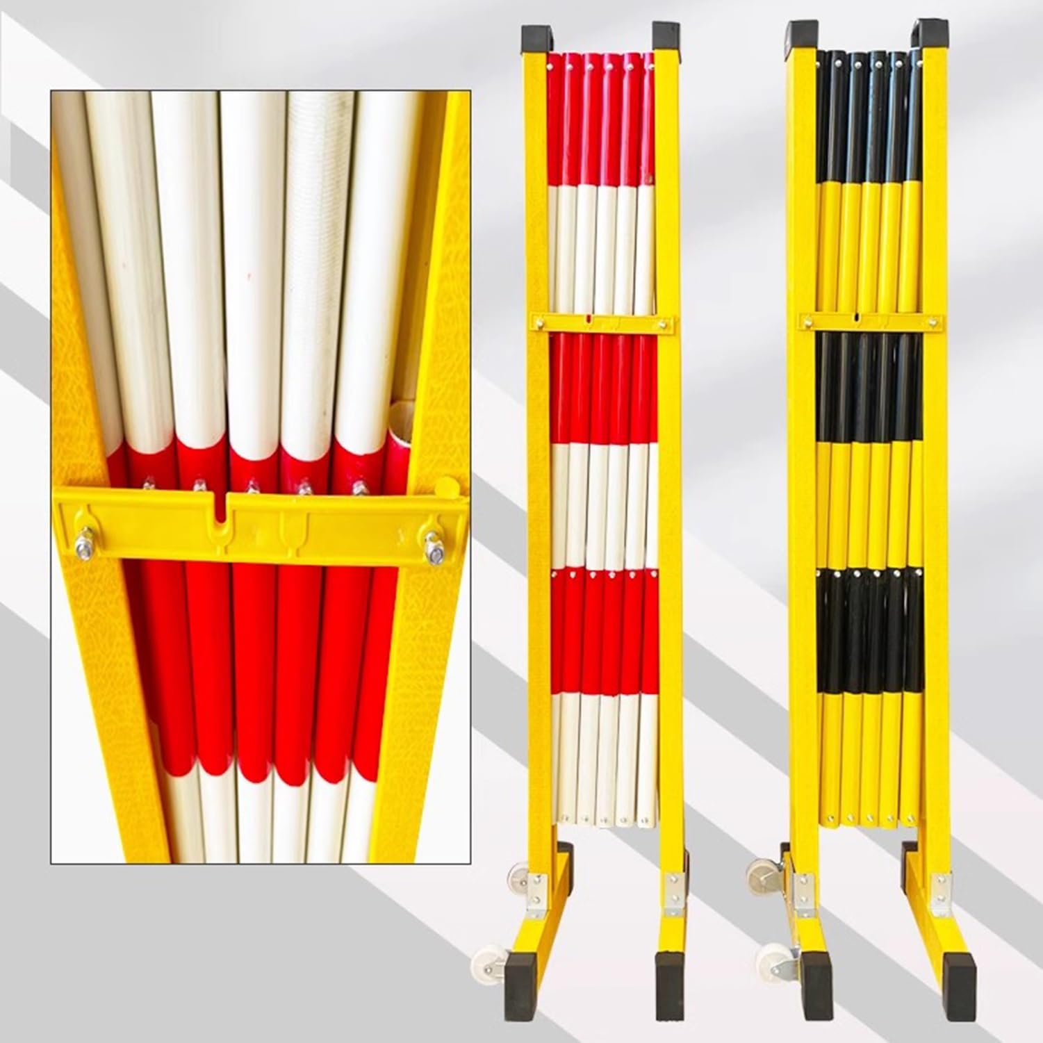 Expandable Mobile Traffic Barricade (1.2m x 2.5m)
