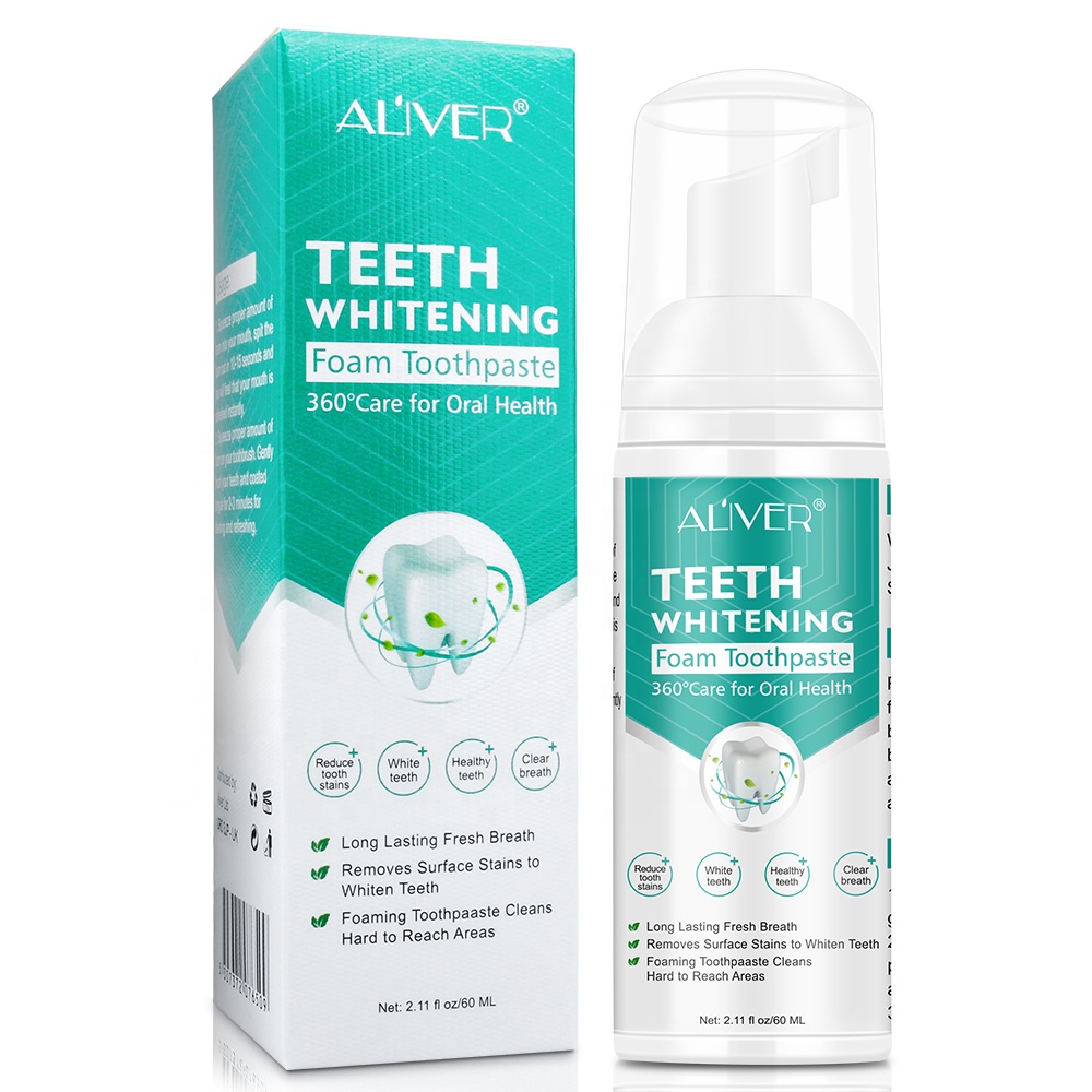 Teeth Whitening Mouthwash Foam Toothpaste