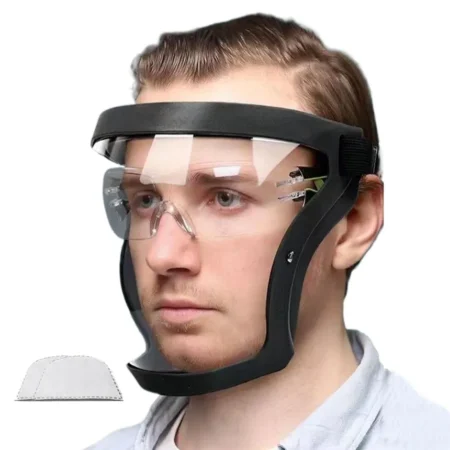 Anti Fog Full Face Clear Shield