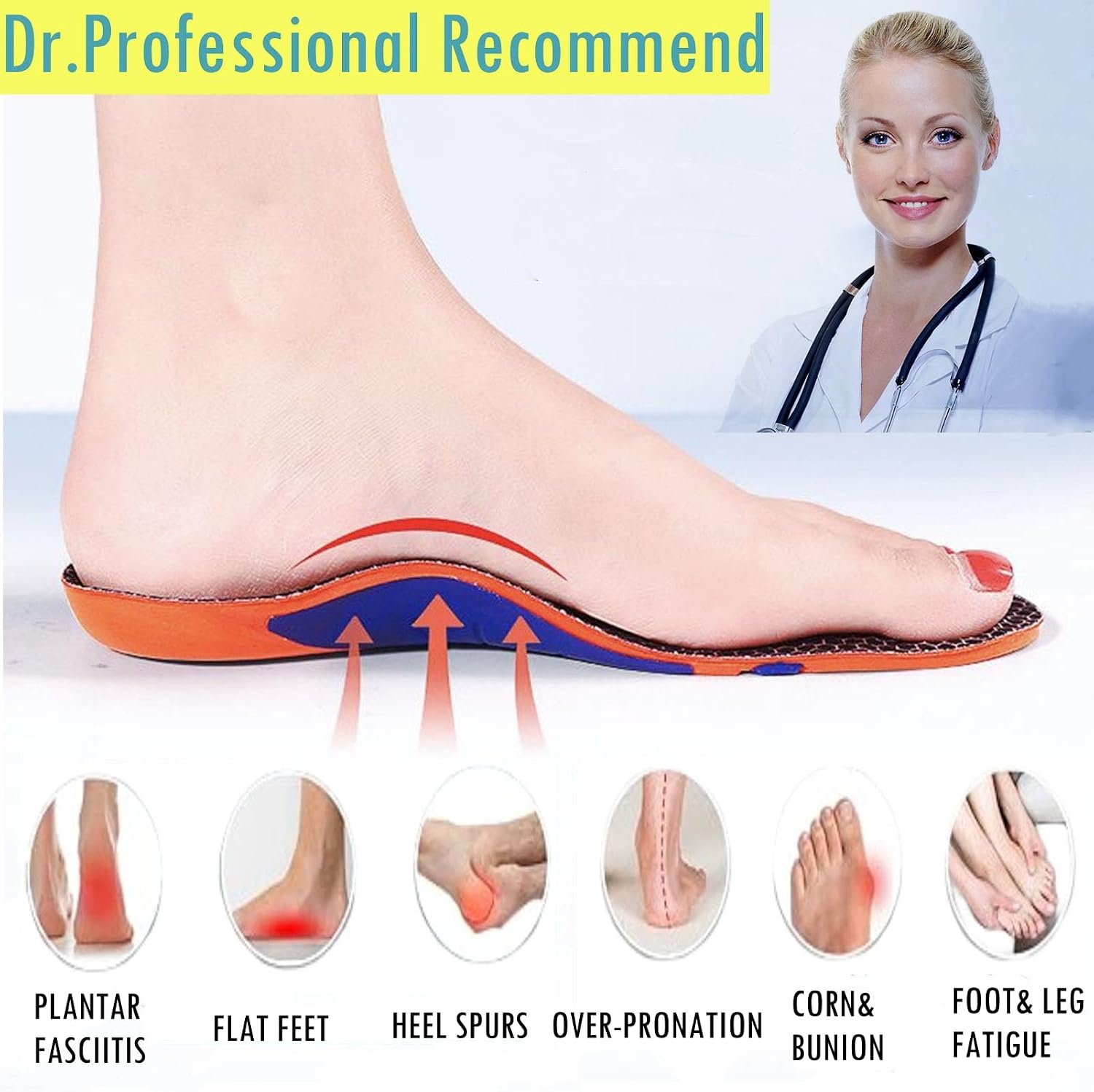 Poron Full Arch Insoles - Image 5