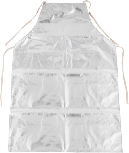 Aluminum Foil / Silicone Fireproof Heat Resistant Apron