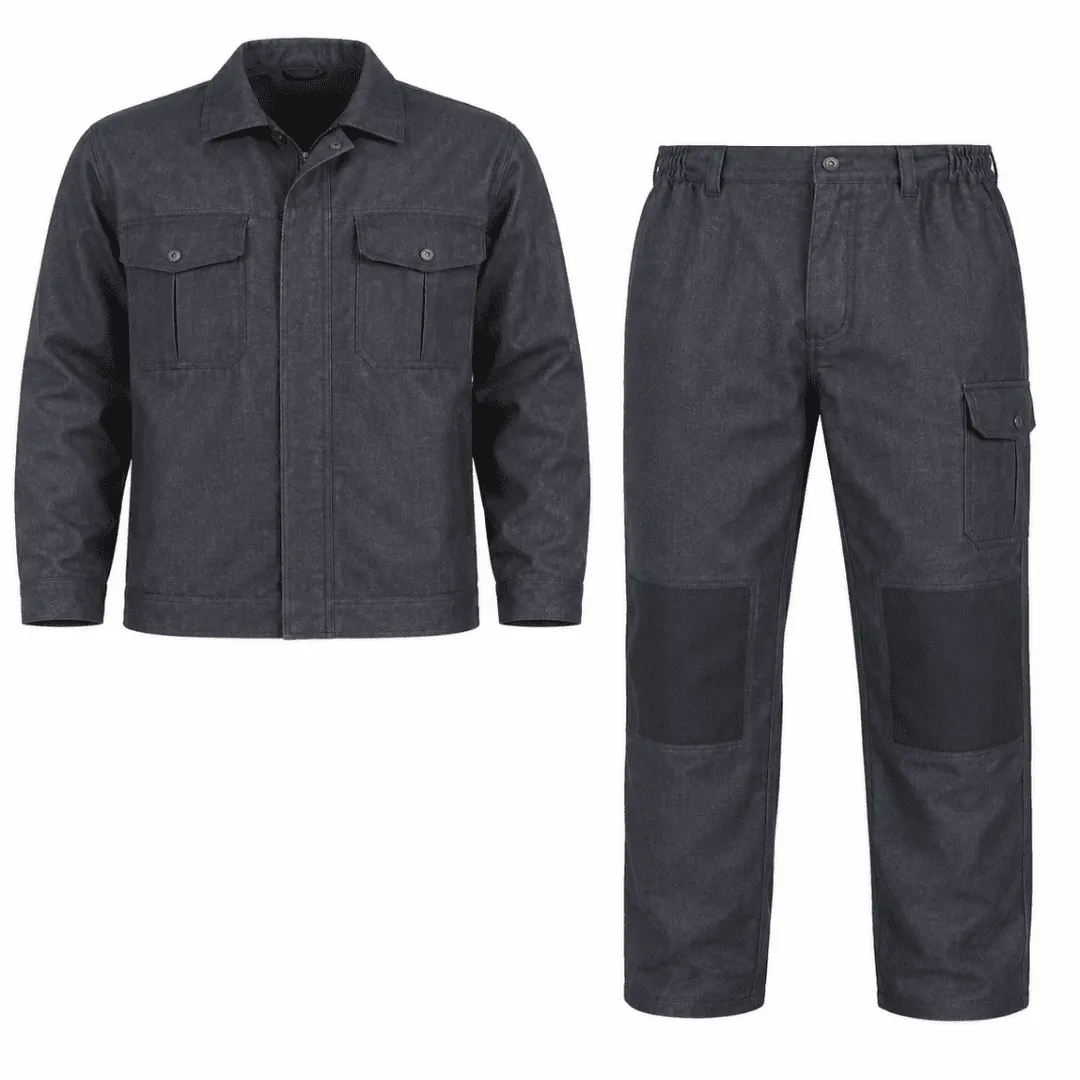 Denim Welding Overall 2PC