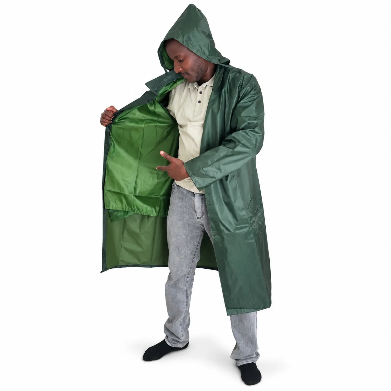 Rain Coat with Inner Lining