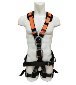 Workman Full Body Harness with Double Hook Lanyards - Image 2