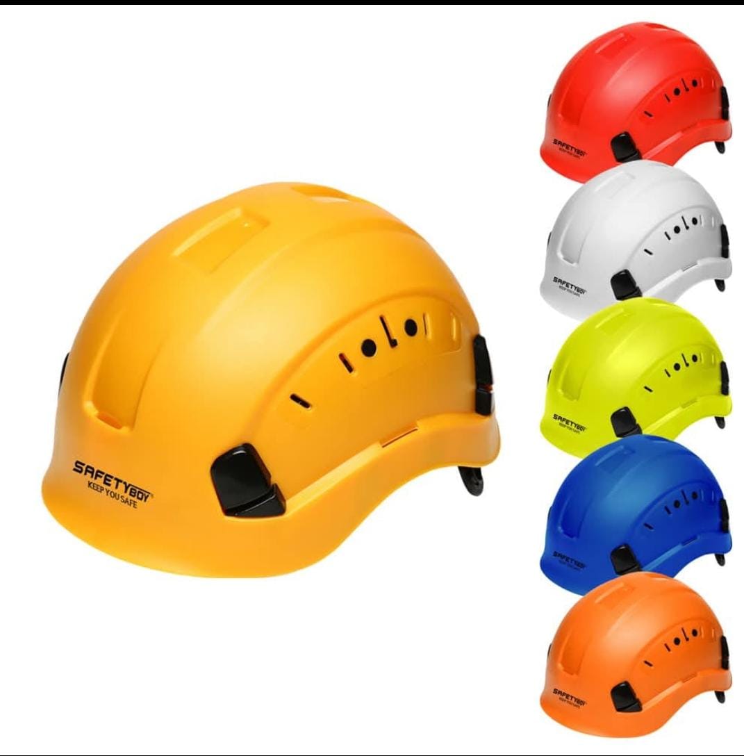 Work At Height Safety Helmets ABS Plastic