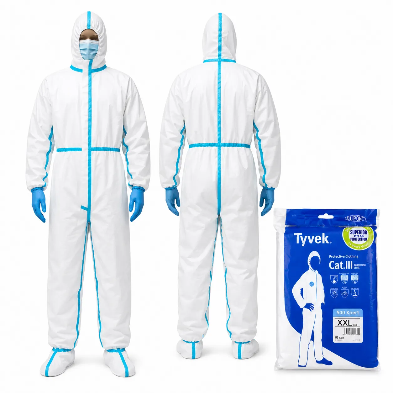 Tyvek 500 Xpert Disposable Coverall