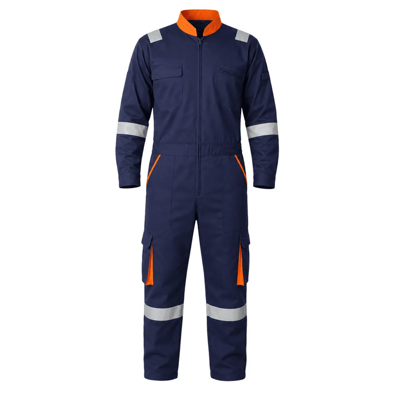 Power/Cargo Cotton Twill Overall Reflective