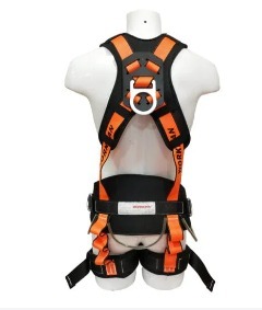 Workman Full Body Harness with Double Hook Lanyards