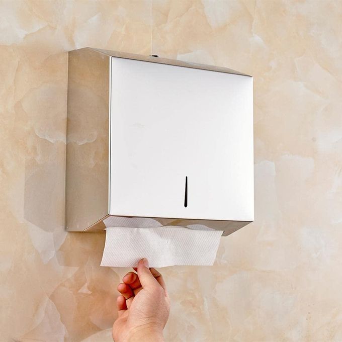 Stainless Steel Serviette Tissue Dispenser