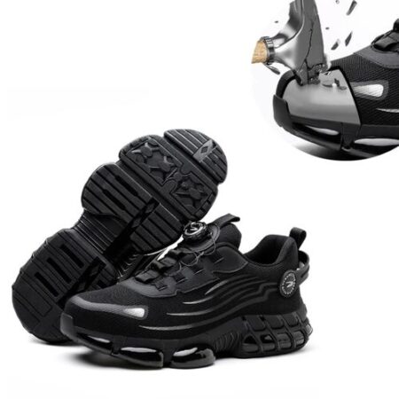 Men's Steel Toe Safety Work Shoes with Anti Puncture Protection