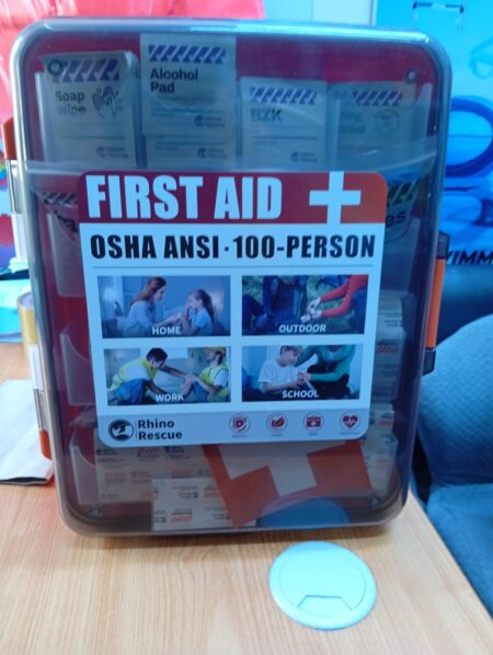 Rhino Rescue OSHA ANSI 50/100 Person First Aid Kit