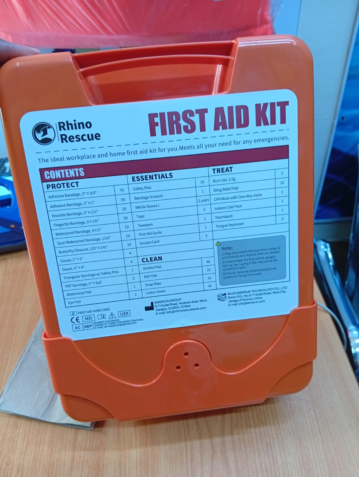 Rhino Rescue OSHA ANSI 50/100 Person First Aid Kit - Image 3