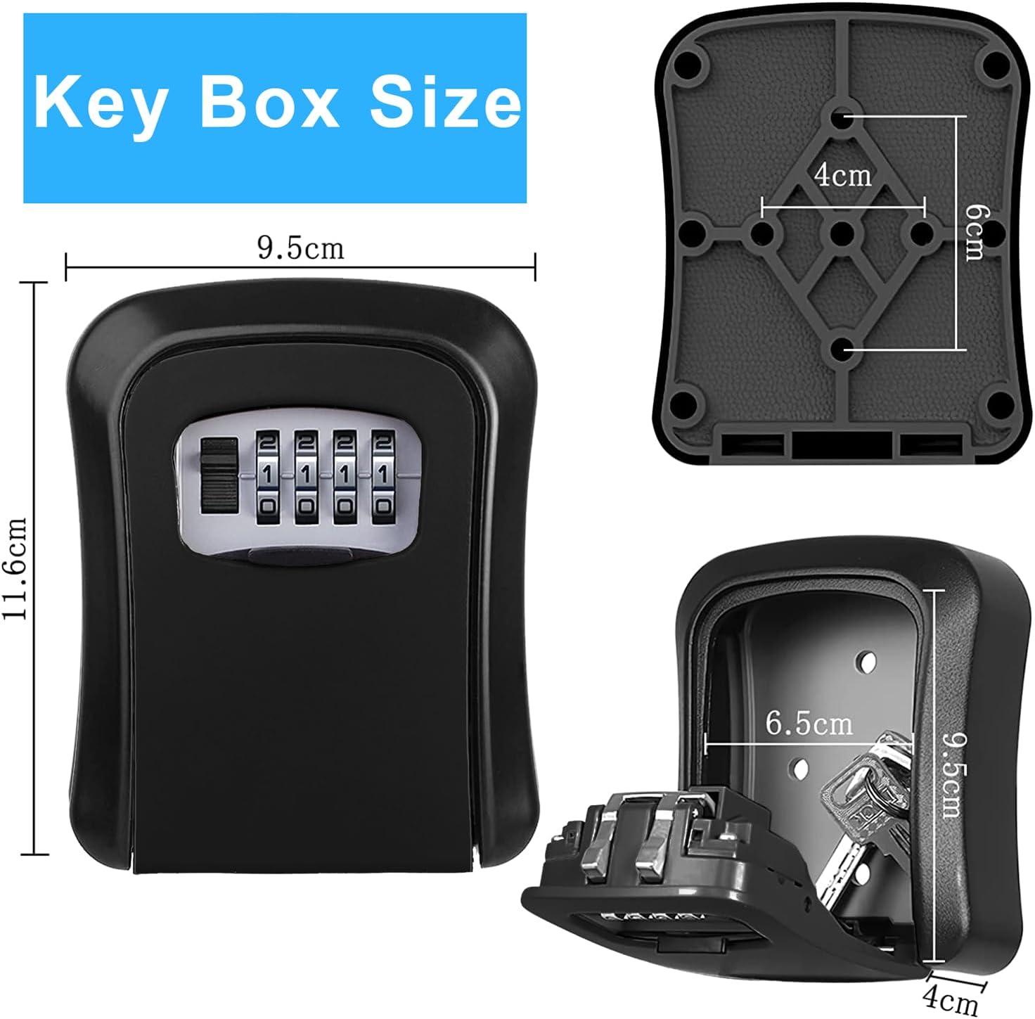 Wall Mounted Key Lock - Image 3