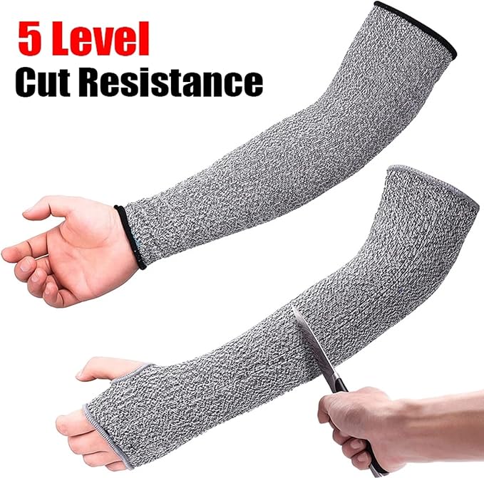 Cut Resistant Sleeves 45cm Arm Protection Sleeves - Image 2
